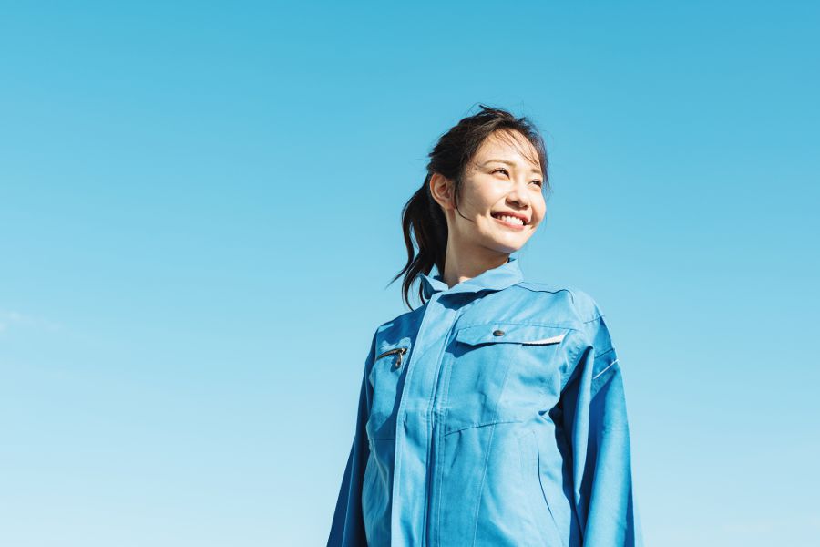 施工管理に就く女性は、年々増えている